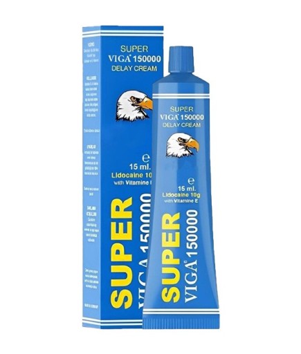 Super Viga 150000 Delay Cream With Vitamin E
