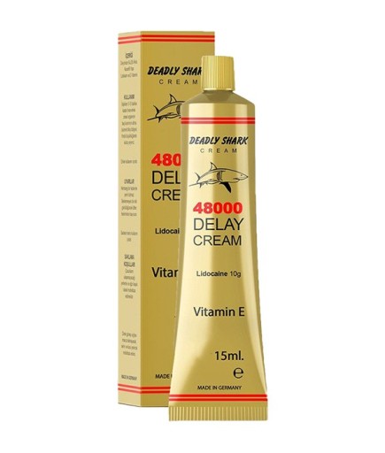 Deadly Shark 48000 Delay Krem Vitamine E