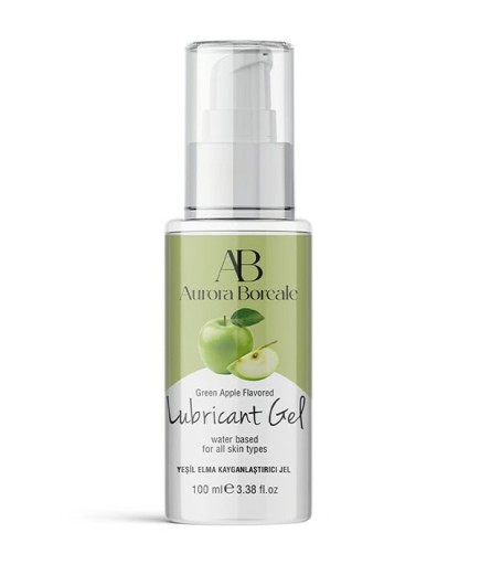 Aurora Boreale Yeşil Elma Aromalı Kayganlaştırıcı Jel
