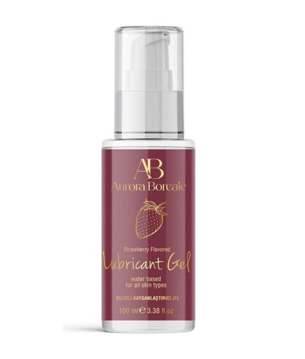 Aurora Boreale Çilek Aromalı Kayganlaştırıcı Jel