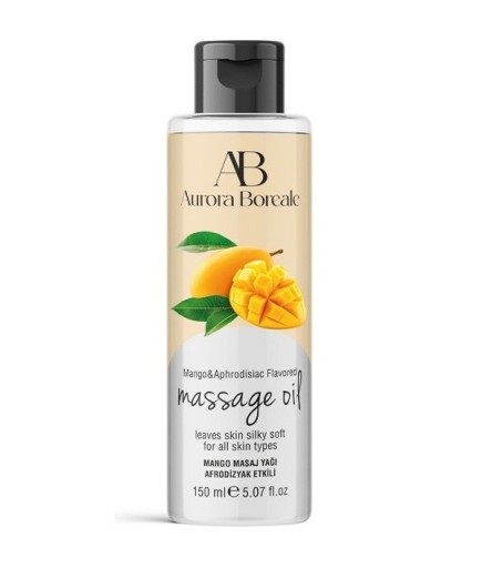 Aurora Boreale Mango Aromalı Afrodizyaklı Masaj Yağı