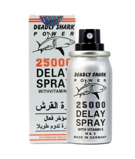 Deadly Shark 25000 Delay Spray WITH WITAMIN E