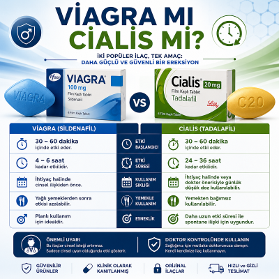 Viagra mı Cialis mi?
